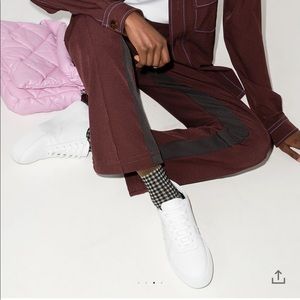 Axel Arigato white platform leather sneakers